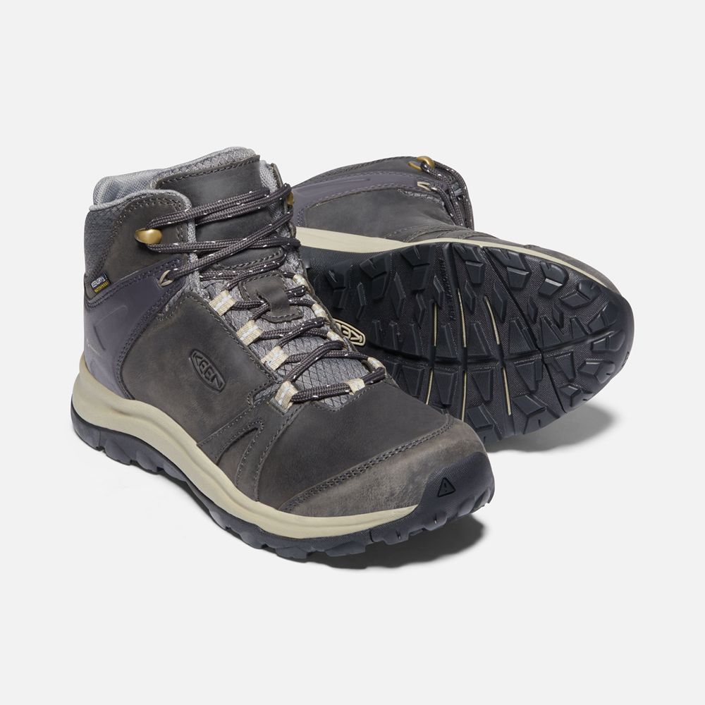 Keen Outdoor Bot Kadın Koyu Gri - Terradora Ii Deri Waterproof - Türkiye XZWV34258